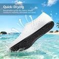 thumbnail image 4 of Stepedia Women's Water Shoes Rhinestone Aqua Socks Quick Dry Beach Swim Shoes for Pool Diving Boating Yoga, 4 of 7