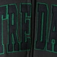 thumbnail image 4 of Women's Charcoal Notre Dame Fighting Irish Arched Name Full Zip Hoodie, 4 of 4
