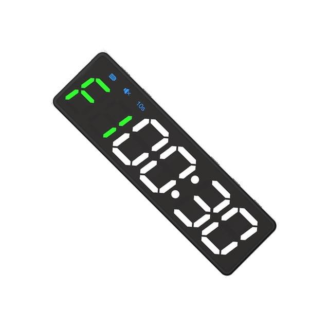 Xingzhi Custom Interval Timing Gym Timer Designed For Versatile Timer Interval Timing balck frame Green and white font