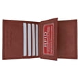 thumbnail image 6 of RFID Security Block Safe Leather Credit Card ID Business Card Center Flap Wallet RFID 74 (C), 6 of 16
