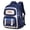 Blue, variant on Boys Primary School Backpack,Ergonomic Bookbag for Ages 7-11 with Reflective Stripes,22L Waterproof Backpack Black