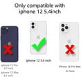 thumbnail image 2 of Mignova for iPhone 12 5.4 Inch Case, Anti-Scratch Shockproof Case 360 Degree Rotation Finger Ring Holder Kickstand [Work with Magnetic Car Mount] for iPhone 12 5.4 Inch 2020 Released(Navy), 2 of 7