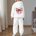 thumbnail image 6 of Tiweut Outfits for Girls 2 Piece Winter Lined Long Sleeve Hoodie and Joggers Comfy Clothes,10-11 Y, 6 of 7
