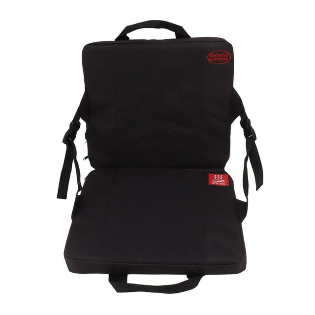 Heating Pad, Heated Cushion Black Back Pocket For Office