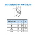 thumbnail image 4 of 20 piezas - suministros industriales de mariposas galvanizadas, 4 of 5