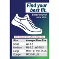 thumbnail image 3 of OS1st AC4 Blister Protection Double-tab Active Comfort Socks  WHITE, 3 of 4