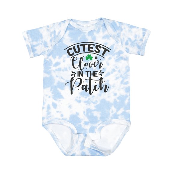 Inktastic Cutest Clover in the Patch St Patrick's Day Boys or Girls Baby Bodysuit