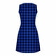 thumbnail image 5 of Camisón de mujer con estampado y bolsillos, sin mangas, plisado, cuello redondo, 5 of 7