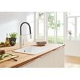 thumbnail image 4 of Grohe 31 492 Pre-Rinse Spray Kitchen Faucet - Black, 4 of 6