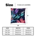 thumbnail image 5 of Dragonfly Throw Pillow Covers Set of 2 for Chair Pillow Covers for Various Occasions - 16x16, 18x18, 20x20 Inches - Decorative Pillows Covers with Unique Patterns, 5 of 6