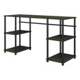 thumbnail image 1 of Ameriwood Home Condor Toolless Double Pedestal Computer Desk in Espresso, 1 of 11