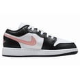 thumbnail image 4 of N I-K-E A i r-Jor-dan 1 Low (GS) Shoes White Rust Pink Black 553560-165 Multi Size NEW, 4 of 6