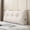 Cream White, variant on Triangular Headboard Pillow Twin XL, Ergonomic Wedge Bolster Cushion Headrest and Backrest for Dorm Beds Sofas and Floor Sitting 39.4"x15.7"x7.5"