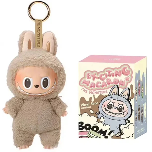 Labubu-caja ciega de los monstruos, juguetes Macarone Kawai Guess Bag, modelo de figura, bolsa de regalo, regalo de Navidad bonito de alta calidad, réplica 1:1