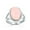 Pink, variant on Bling Jewelry Womens Oval Cabochon Moonstone Silver Ring with Split Shank  Statement Design