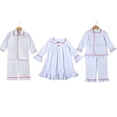 thumbnail image 2 of Conjuntos de pijamas de algodón suave para niños y niñas, ropa para bebés y niños, pijamas de punto a juego para hermanos, conjunto de ropa de dormir navideña para niños, 2 of 5