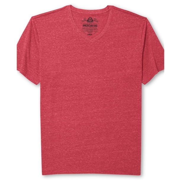 American Rag - Camiseta básica para hombre, color rojo, XXL American Rag Camiseta básica