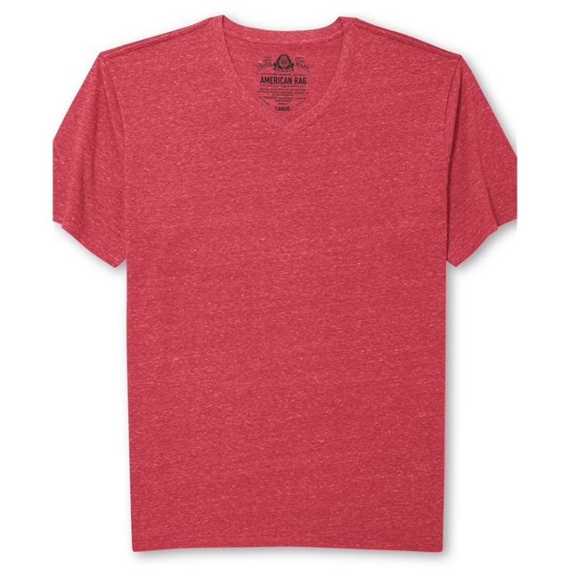 American Rag - Camiseta básica para hombre, color rojo, XXL American Rag Camiseta básica