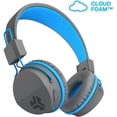 thumbnail image 3 of Audífonos Plegables Bluetooth JLab Neon | Inalámbricos | 13 horas de reproducción | Aislamiento de ruido | Drivers de 40mm | Sonido C3 | Grafito/azul, 3 of 3