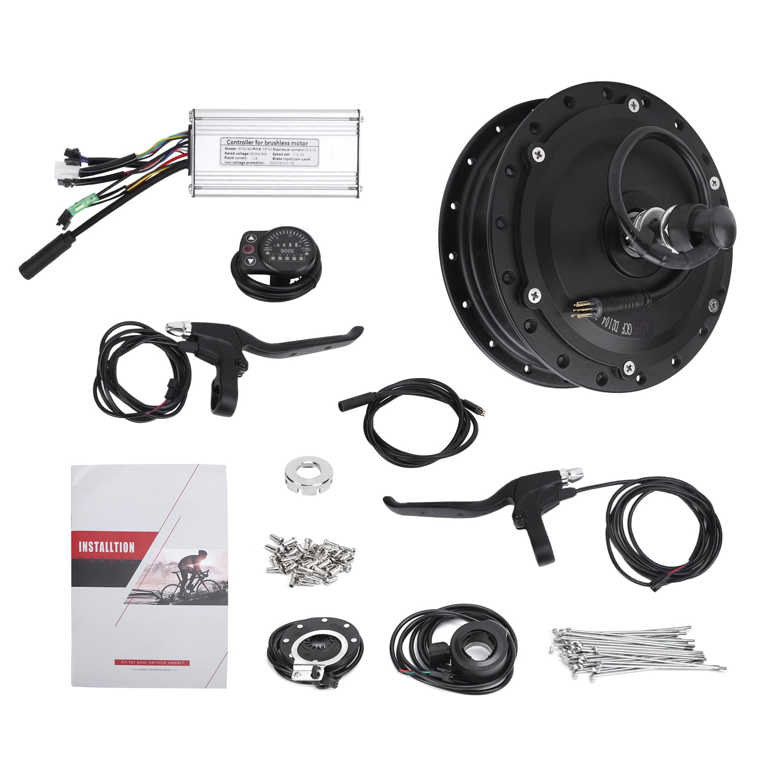 Buy Ymiko Front Wheel Hub Motor Kit, 36V 500W Electric Conversion Kit