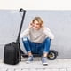 thumbnail image 4 of Backpack Computer Bag 15 Inch Business Backpack High-end Short-term Travel Bag Multi Compartment Luggage Bag Storage Travel Essentials, 4 of 9