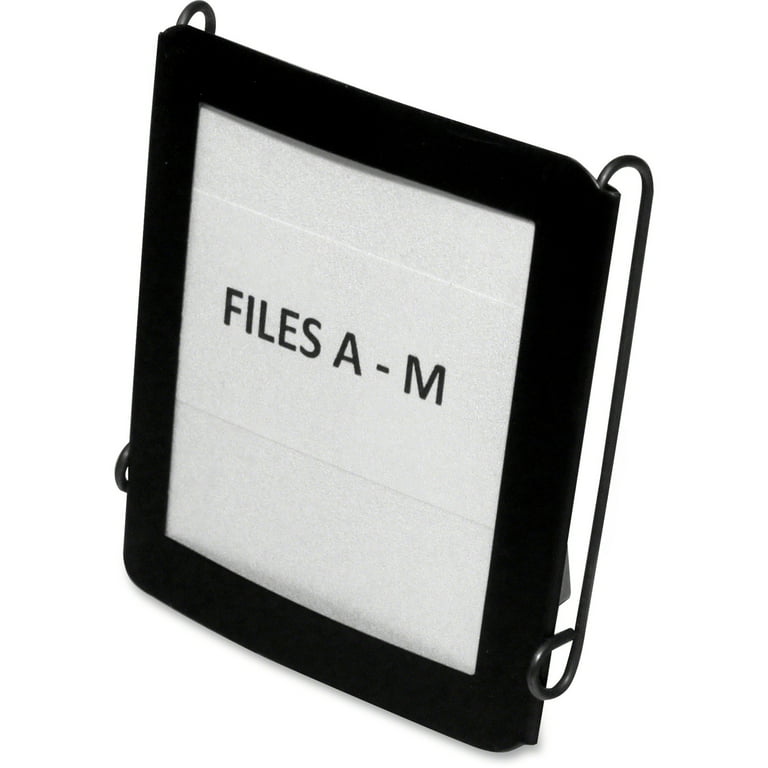 Binder clearance label clips