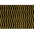 thumbnail image 1 of Ahgly Company Indoor Rectangle Abstract Yellow Modern Area Rugs, 2' x 3', 1 of 4