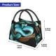 thumbnail image 2 of Fotbe Blue Viper Snake Bolsa Térmica Portátil con Estampado, Bolsa de Entrega de Alimentos Aislada, Bolsa Reutilizable de Gran Capacidad para Comidas y Supermercado, 2 of 6