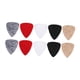 thumbnail image 1 of púas de fieltro para ukelele, 5 colores (rojo, amarillo claro, gris, negro, ) para cuerdas de nailon, portátiles, -/5 x pulgada, para, 1 of 8