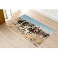 thumbnail image 5 of Office Decor Rug, The Fourth Troopers Moving the Led Horses Rug, Animal Rugs, Frederic Remington Rug, Horse Lover Gift Rug, Door Mat Rugs, 3.3'x5' - 100x150 cm, 5 of 8