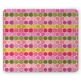 thumbnail image 1 of Geometric Mouse Pad, Abstract Cells from Hexagon Shapes in Colors with Polka Dots, Rectangle Non-Slip Rubber Mousepad, Multicolour, by Ambesonne, 1 of 2