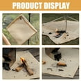 thumbnail image 3 of Welding Blanket for Smoker Fiberglass Fabric Fireproof Mat Outdoor Camping Camper Cloth, 3 of 6