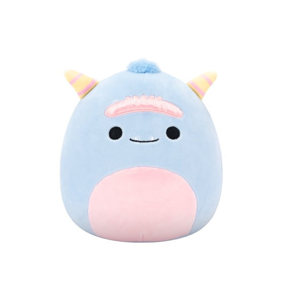 Squishmallows Original 5 inch Evangeline the Blue Monster  – Child's Ultra Soft Stuffed Plush Toy