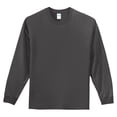 thumbnail image 5 of Mafoose Mens Long Sleeve Essential T-Shirt Charcoal 4X-Large, 5 of 6