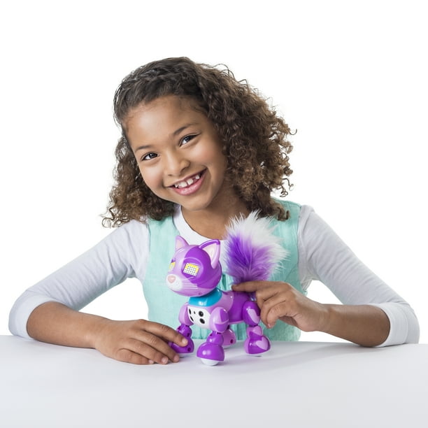Interactive Zoomer Meowzies Kitten for Indoor Playgrounds