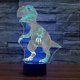 thumbnail image 1 of Lámpara de dinosaurio 3D, luz nocturna LED, Plug and Play, 7 colores cambiantes, lámpara de luz nocturna hy, 1 of 5