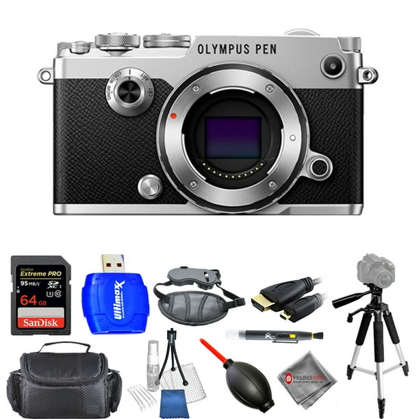 Olympus PEN-F Mirrorless Micro 4/3 Digital Camera (Body, Silver