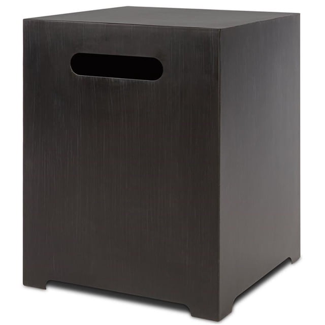 Afuera Living Couvercle de Réservoir en Acier Contemporain en Gris