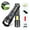 Black, variant on 90000 Lumens Powerful Flashlight, Rechargeable Waterproof Searchlight Super Bright Handheld Led Flashlight with USB Zoom Torch for Emergency Hiking Hunting Camping