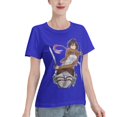 thumbnail image 2 of T-Shirt Basique à Manches Courtes pour Femmes Attaque Mikasa Ackerman Géant, 2 of 6