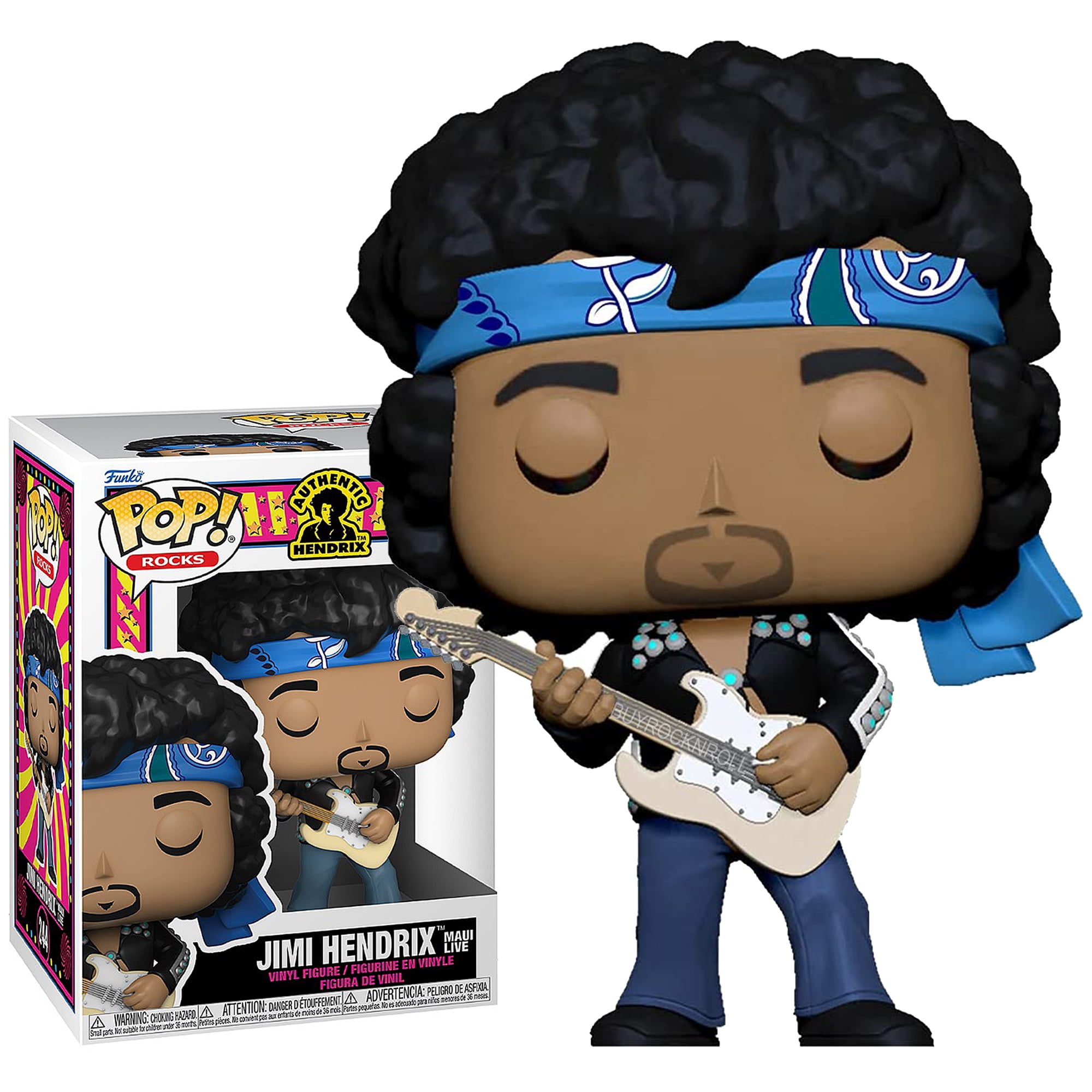 Jimi Hendrix 2021 Handpicked Funko Pop! Rocks Maui Figure 244 Funko in