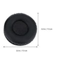 thumbnail image 2 of PAMINGONO Almohadillas De Repuesto Para Auriculares Negras Con Soporte Para Graves Y Ergonómico, 2 of 8