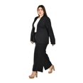 thumbnail image 2 of Conjunto sastre a rayas Roman Fashion /Tallas Extras, 2715 (Negro) negro 36, 2 of 5