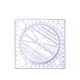 thumbnail image 5 of Advancent Regla de dibujo giratoria, plantilla de construcción para manualidades DIY, papelería de medición de dibujo con reglas de escala, Type1 NO1, 5 of 6