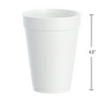 Great Value Disposable Foam Cups, 16 oz, 60 Count
