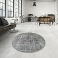 thumbnail image 3 of Ahgly Company Indoor Rectangle Traditional Gray Persian Area Rugs, 2' x 4', 3 of 6