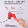thumbnail image 2 of 1000V /2Inch Individual Insulated Sockets Spanner Insert Tool Hexagon 8-32mm 8mm, 2 of 9