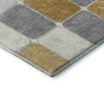 thumbnail image 3 of Addison Rugs Mayfield Premium Machine Washable Transitional Geometric Gold Rectangle Rug, 2'6" x 3'10", 3 of 7