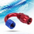 thumbnail image 3 of AN8 Hose End Fitting Swivel Aluminum Alloy Adapter for Oil Cooling to Oil Pipe, 3 of 3