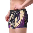 thumbnail image 2 of Fotbe Astronaut Floating purple Space Calzoncillos Tipo Boxer con Bolsa de Soporte Total para Hombre, X-Temp Fresco, Transpirable y de Secado Rápido-Large, 2 of 5